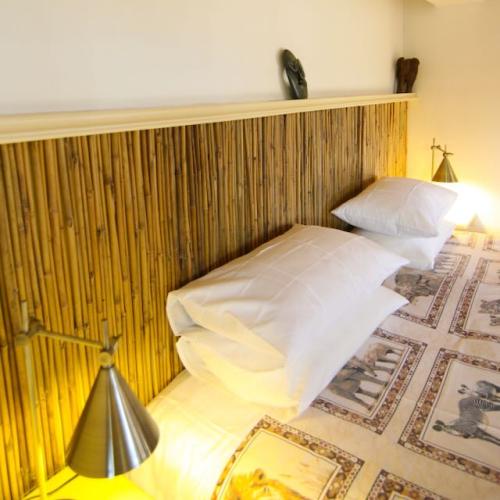 African Garden Cottage inside